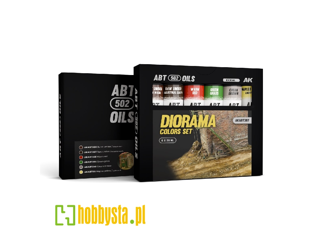 Akabt307 Diorama Colors Set - zdjęcie 1 Akabt307 Diorama Colors Set - zdjęcie 1