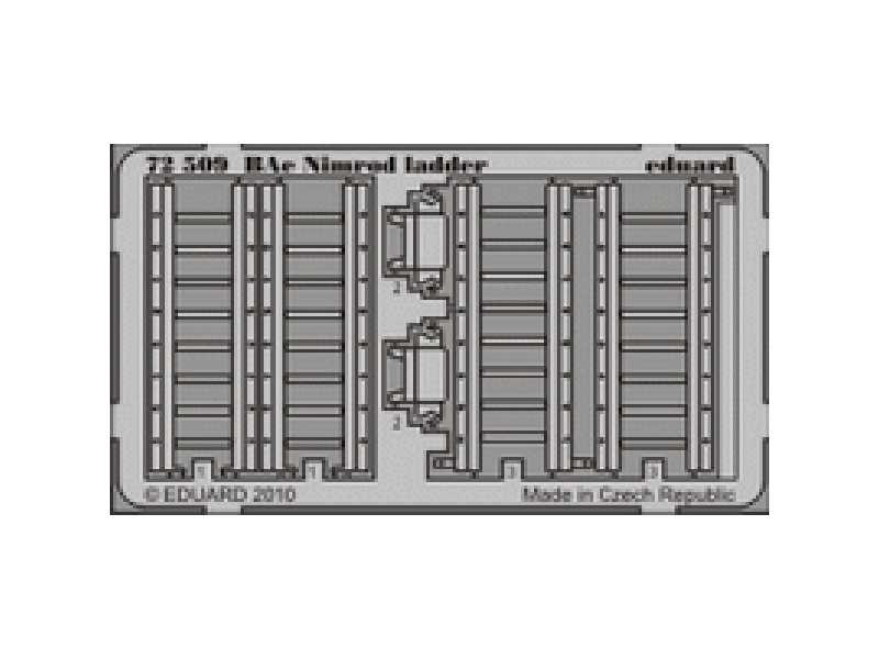 BAe Nimrod ladder 1/72 - Airfix - blaszki - zdjęcie 1 BAe Nimrod ladder 1/72 - Airfix - blaszki - zdjęcie 1