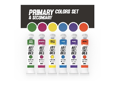 Akabt309 Primary And Secondary Colors Set - zdjęcie 2