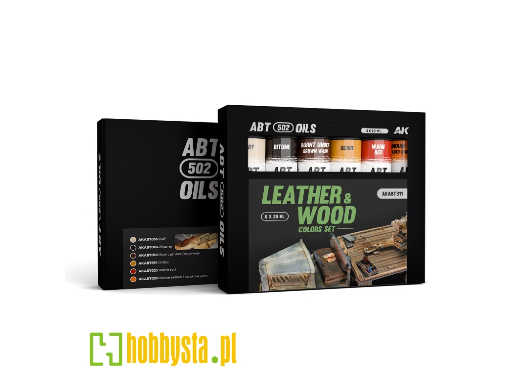 Akabt311 Leather And Wood Colors Set - zdjęcie 1 Akabt311 Leather And Wood Colors Set - zdjęcie 1