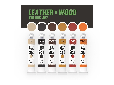 Akabt311 Leather And Wood Colors Set - zdjęcie 2