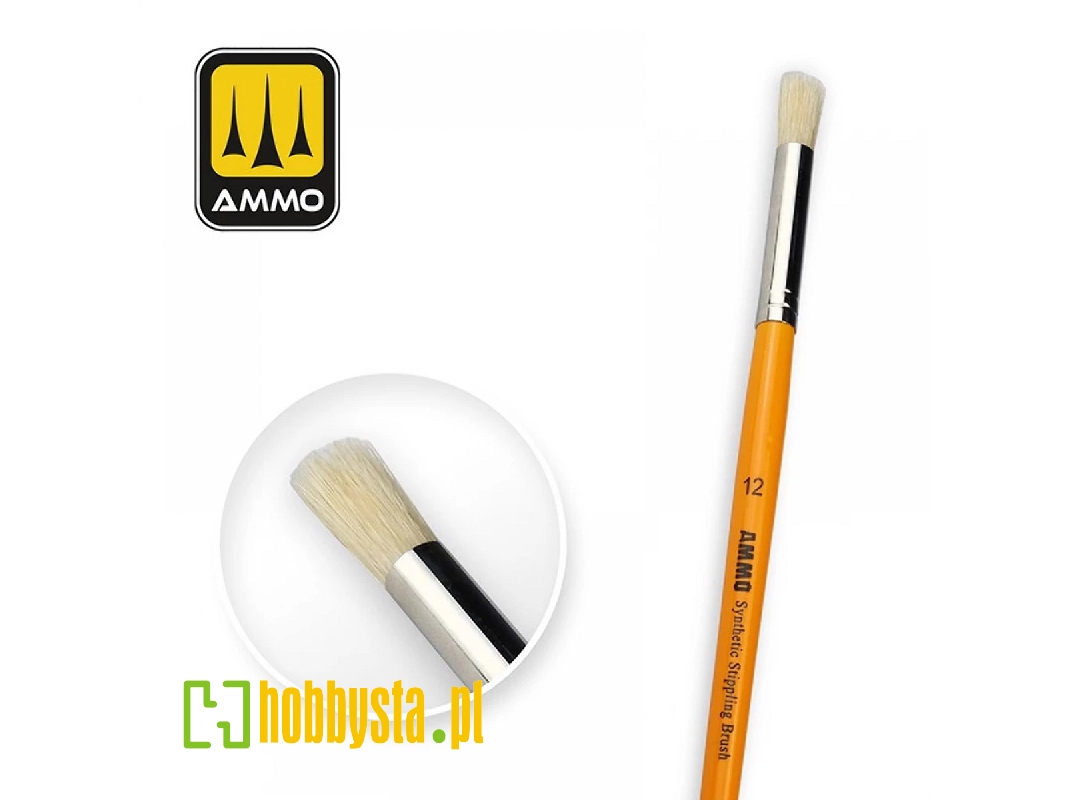 Synthetic Stippling Brush Nº 12 - zdjęcie 1 Synthetic Stippling Brush Nº 12 - zdjęcie 1