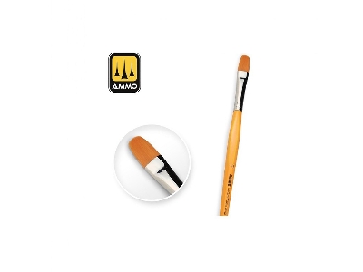 Synthetic Filbert Brush N&#186;10 With T-handle - zdjęcie 1