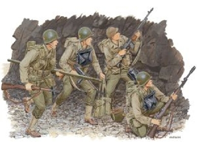 Figurki U.S. Rangers (Normandy 1944) - zdjęcie 1