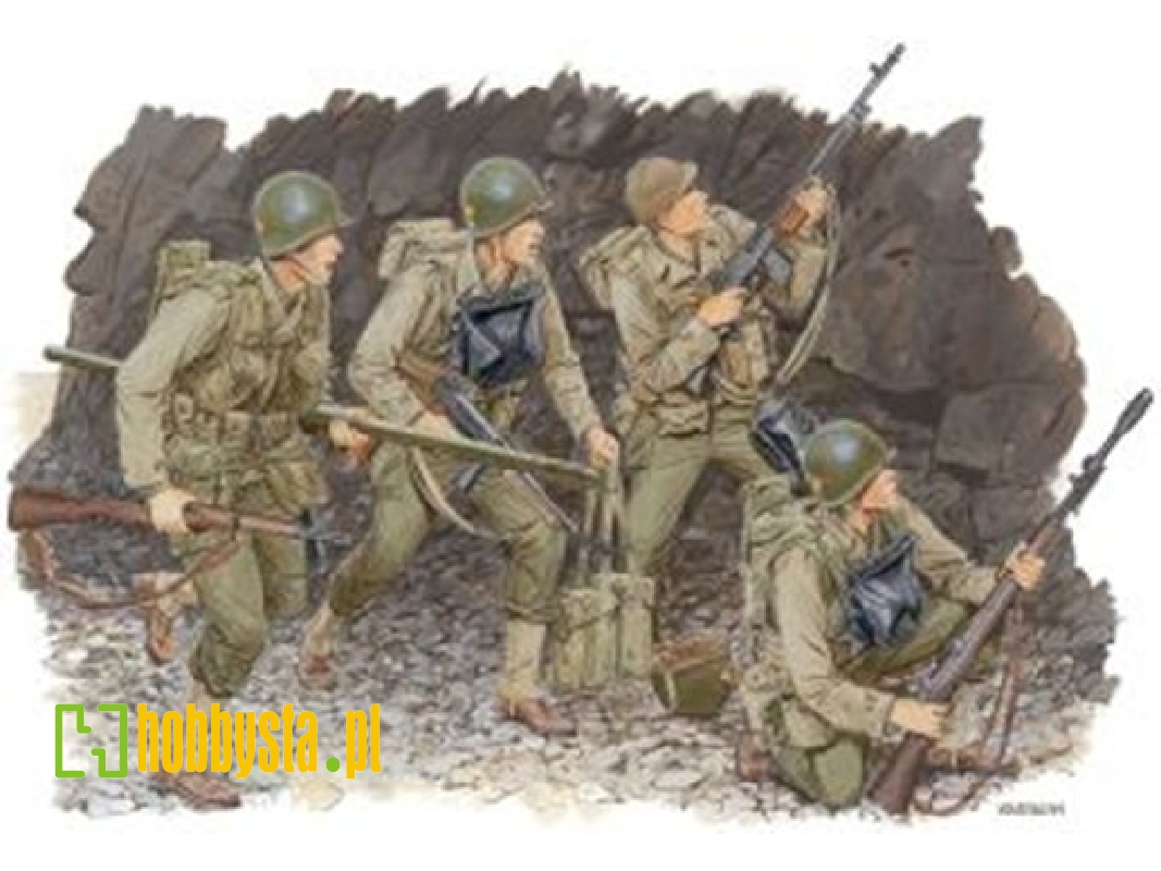 Figurki U.S. Rangers (Normandy 1944) - zdjęcie 1 Figurki U.S. Rangers (Normandy 1944) - zdjęcie 1