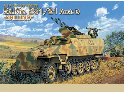Sd.Kfz. 251/21 Ausf. D DRILLING - zdjęcie 1