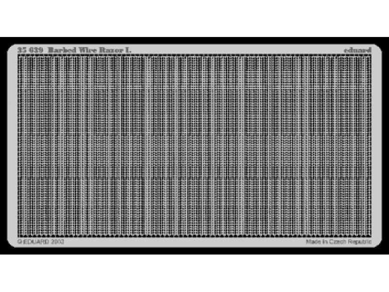  Barbed Wire Razor I (8m) 1/35 - blaszki - zdjęcie 1