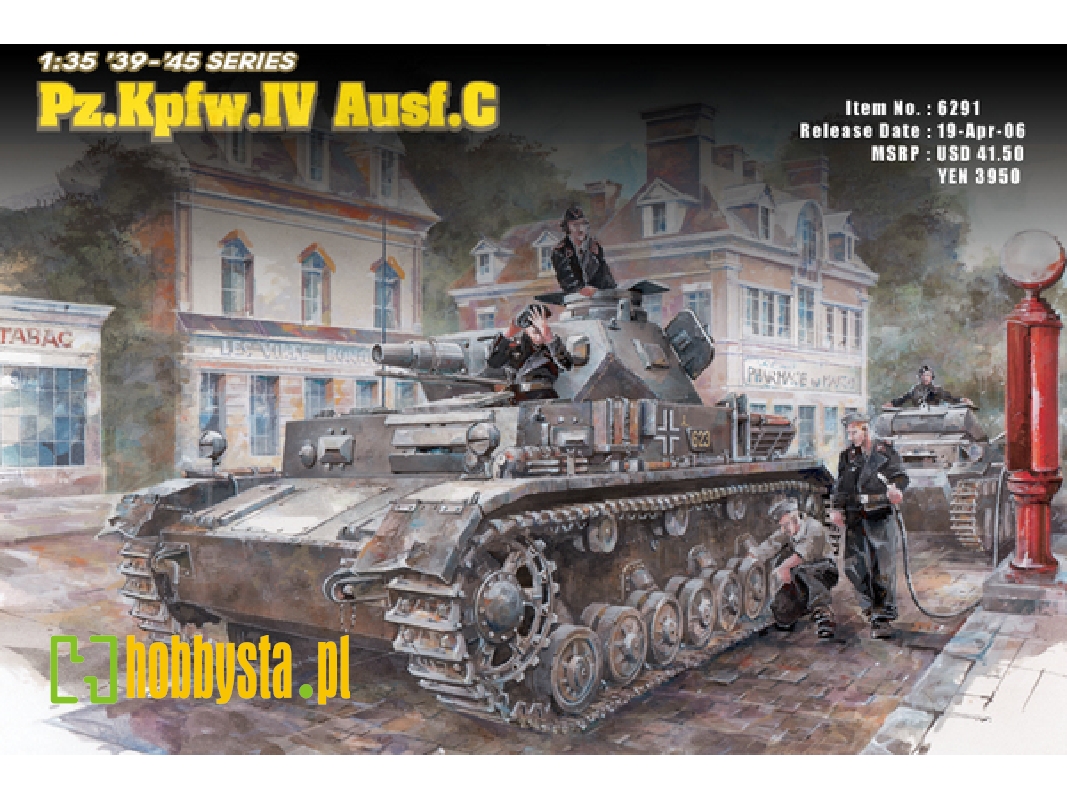 Pz. Kpfw. IV Ausf. C - zdjęcie 1 Pz. Kpfw. IV Ausf. C - zdjęcie 1