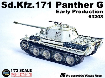 Sd.Kfz.171 Panther Ausf.G Early Production - East Prussia 1945 - zdjęcie 1