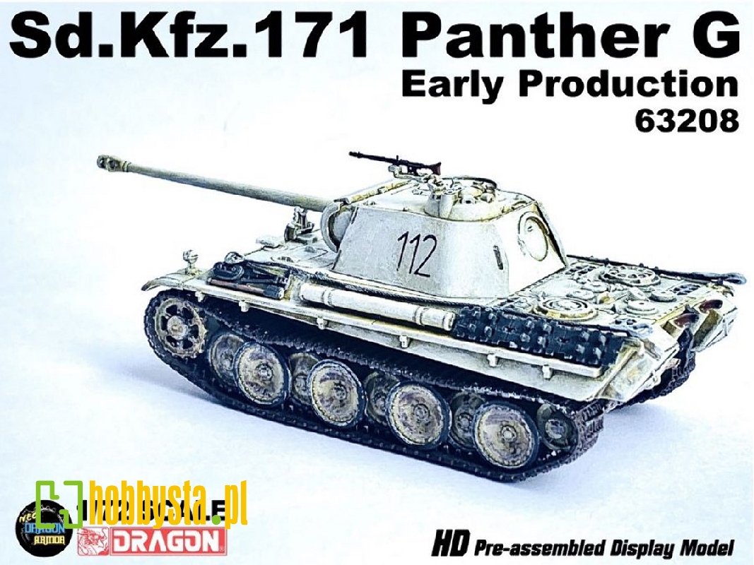 Sd.Kfz.171 Panther Ausf.G Early Production - East Prussia 1945 - zdjęcie 1 Sd.Kfz.171 Panther Ausf.G Early Production - East Prussia 1945 - zdjęcie 1