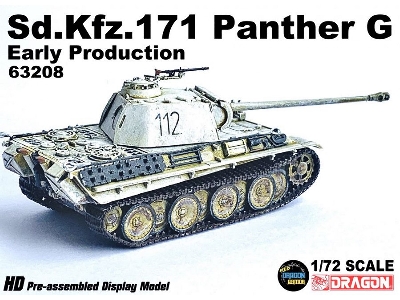 Sd.Kfz.171 Panther Ausf.G Early Production - East Prussia 1945 - zdjęcie 2
