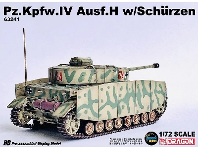 Pz.Kpfw. Iv Ausf. H With Schürzen - 3rd Pz.Div, Ukraine 1943 - zdjęcie 2