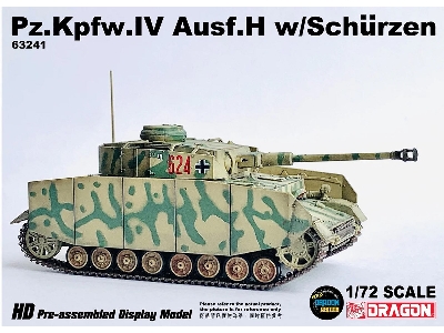 Pz.Kpfw. Iv Ausf. H With Schürzen - 3rd Pz.Div, Ukraine 1943 - zdjęcie 3