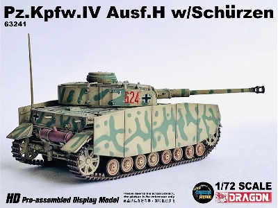Pz.Kpfw. Iv Ausf. H With Schürzen - 3rd Pz.Div, Ukraine 1943 - zdjęcie 4