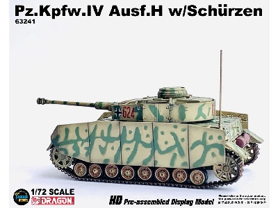 Pz.Kpfw. Iv Ausf. H With Schürzen - 3rd Pz.Div, Ukraine 1943 - zdjęcie 5