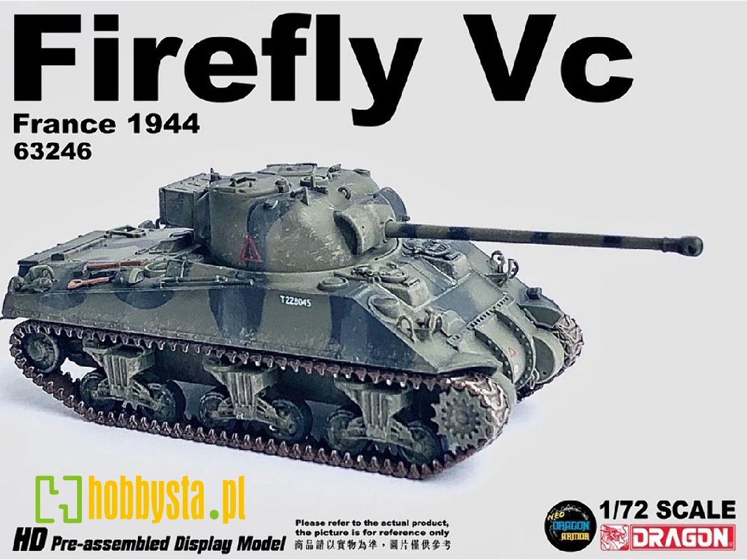 Sherman Firefly Vc - 4th/7th Royal Dragoon Guard 8th Armoured Brigade (France 1944) - zdjęcie 1