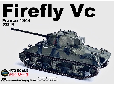 Sherman Firefly Vc - 4th/7th Royal Dragoon Guard 8th Armoured Brigade (France 1944) - zdjęcie 2