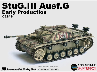 Stug. Iii Ausf G. Early Production - Pz.Abt.103, 3.Pz.Gren.Div., (Rome, November 1943) - zdjęcie 1