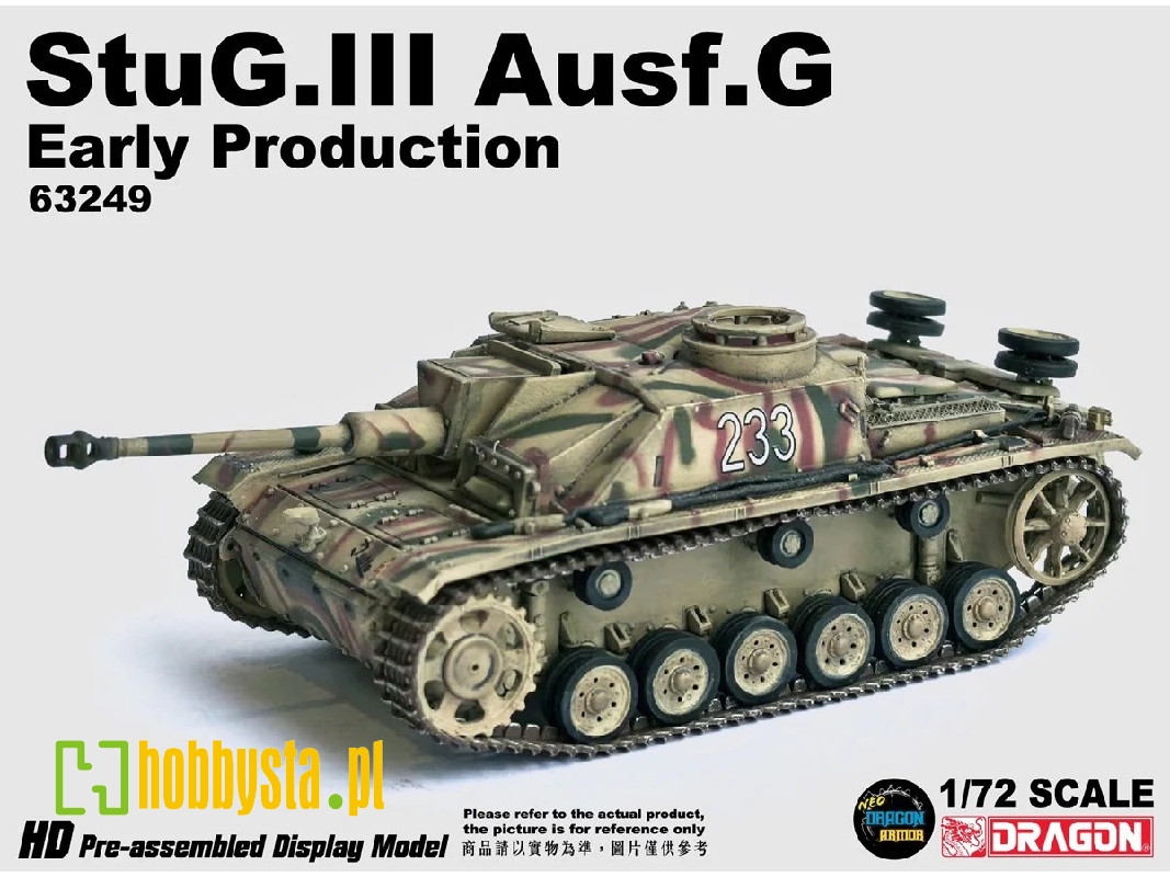 Stug. Iii Ausf G. Early Production - Pz.Abt.103, 3.Pz.Gren.Div., (Rome, November 1943) - zdjęcie 1 Stug. Iii Ausf G. Early Production - Pz.Abt.103, 3.Pz.Gren.Div., (Rome, November 1943) - zdjęcie 1