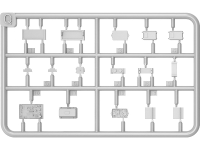 Sd.Kfz.234/1 Schwerer Panzerspahwagen. Early Mod. Interior Kit - zdjęcie 22
