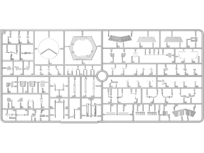 Sd.Kfz.234/1 Schwerer Panzerspahwagen. Early Mod. Interior Kit - zdjęcie 28