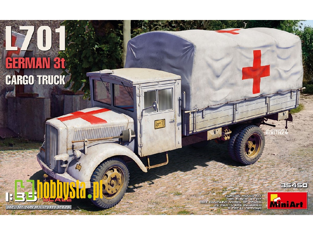 L701 German 3t Cargo Truck - zdjęcie 1 L701 German 3t Cargo Truck - zdjęcie 1