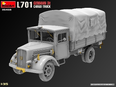 L701 German 3t Cargo Truck - zdjęcie 2