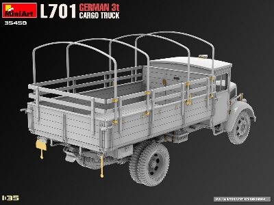 L701 German 3t Cargo Truck - zdjęcie 3