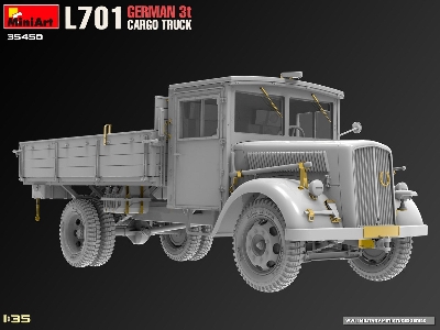 L701 German 3t Cargo Truck - zdjęcie 4