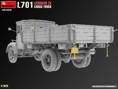 L701 German 3t Cargo Truck - zdjęcie 5