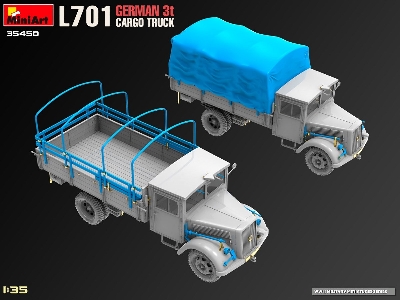 L701 German 3t Cargo Truck - zdjęcie 7
