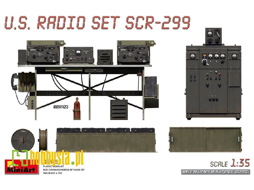U.S. Radio Set Scr-299 - zdjęcie 1 U.S. Radio Set Scr-299 - zdjęcie 1