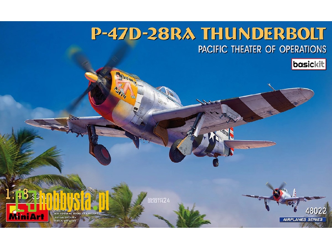 P-47d-28ra Thunderbolt. Pacific Theater Of Operations. Basic Kit - zdjęcie 1 P-47d-28ra Thunderbolt. Pacific Theater Of Operations. Basic Kit - zdjęcie 1