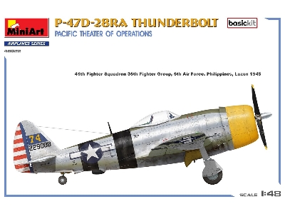 P-47d-28ra Thunderbolt. Pacific Theater Of Operations. Basic Kit - zdjęcie 25