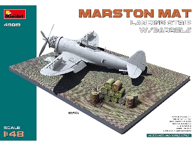 Marston Mat Landing Strip W/barrels - zdjęcie 1
