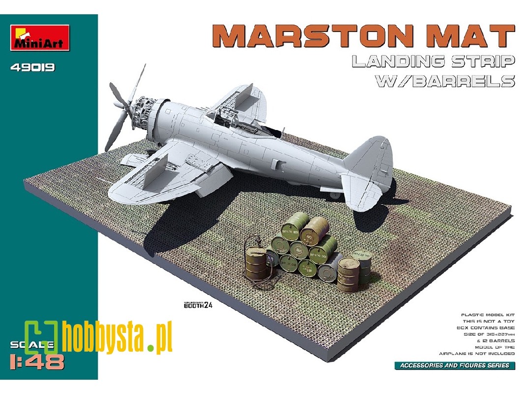 Marston Mat Landing Strip W/barrels - zdjęcie 1 Marston Mat Landing Strip W/barrels - zdjęcie 1