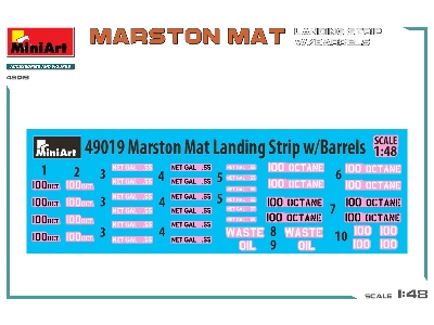 Marston Mat Landing Strip W/barrels - zdjęcie 2