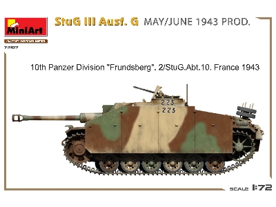 Stug Iii Ausf. G  May/june 1943 Prod. - zdjęcie 2