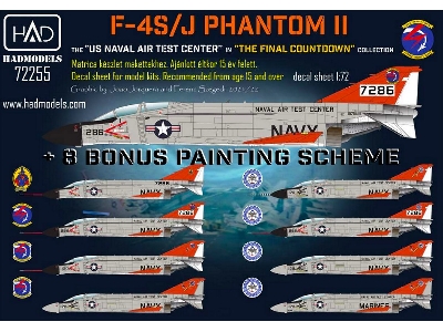 F-4j Us Naval Air Test Center " The Final Copuntdown" - zdjęcie 1