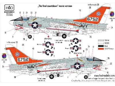 A-7e Us Naval Air Test Center " The Final Copuntdown" - zdjęcie 4