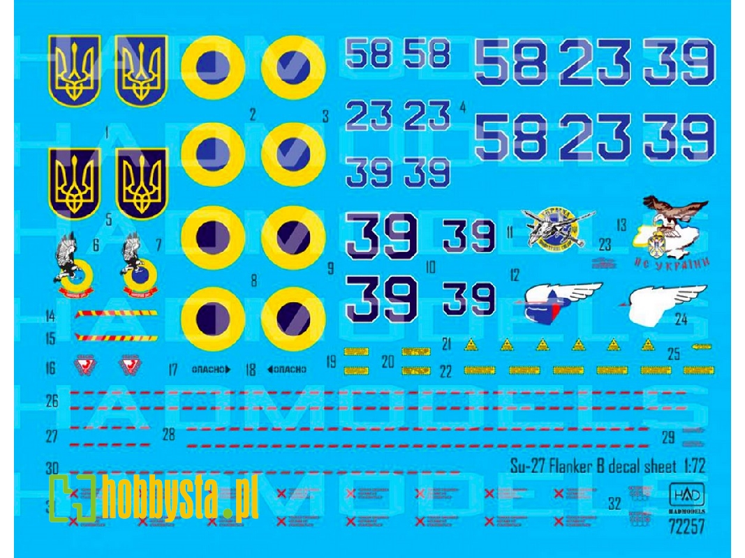 Ukrainian Su-27 P1m Falnker B Digit Camouflage - zdjęcie 1 Ukrainian Su-27 P1m Falnker B Digit Camouflage - zdjęcie 1