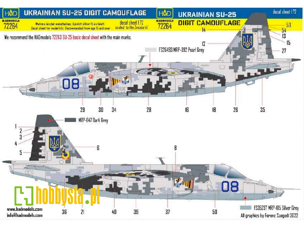Su-25 Ukrainian Digit Camouflage - zdjęcie 1 Su-25 Ukrainian Digit Camouflage - zdjęcie 1
