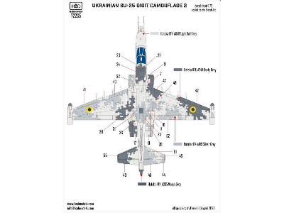 Su-25 Ukrainian Digit Camouflage Ii - zdjęcie 2