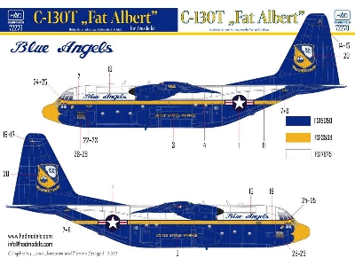 C-130t 'fat Albert' (For Zvezda Kit) - zdjęcie 1