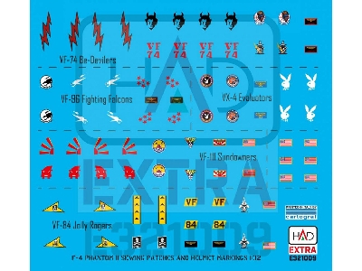 Mcdonnell Douglas F-4 Phantom Ii - Patches And Helmet Markings - zdjęcie 1