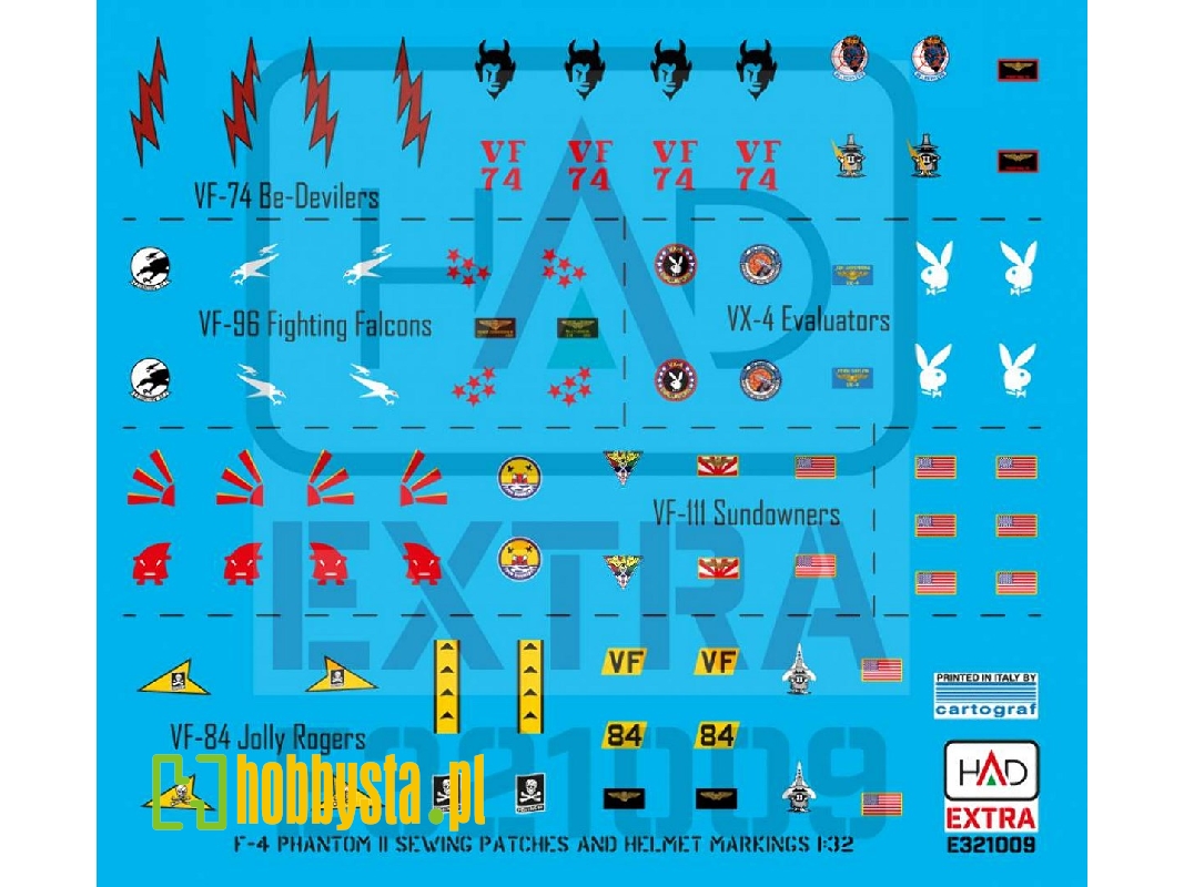 Mcdonnell Douglas F-4 Phantom Ii - Patches And Helmet Markings - zdjęcie 1 Mcdonnell Douglas F-4 Phantom Ii - Patches And Helmet Markings - zdjęcie 1