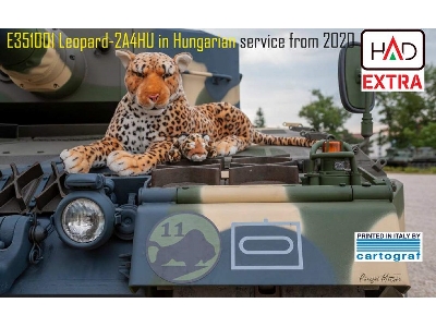 Leopard-2a4hu In Hungarian Service From 2020 - zdjęcie 1