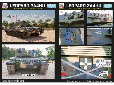 Leopard-2a4hu In Hungarian Service From 2020 - zdjęcie 3