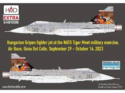 Jas-39 Gripen Tigermeet 2023 Hunaf - zdjęcie 1