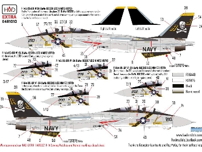Grumman F-14 A Tomcat - Vf-84 Jolly Rogers 'the Final Countdown' - zdjęcie 3